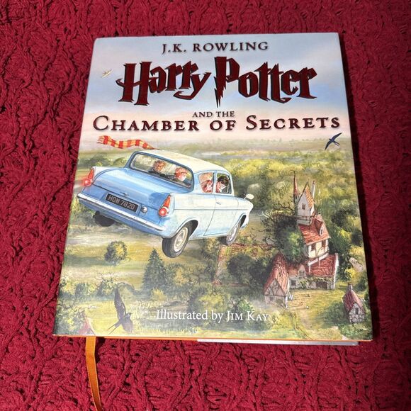 Harry Potter Illustrated Hardcovers Set 4 -Books 1-3 + Fantastic Beasts - Picture 5 of 15